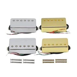 2 szt. Pickupy Alnico 5 gitara LP szyi i mostka Humbucker Pickup 4-przewodowy części do gitary