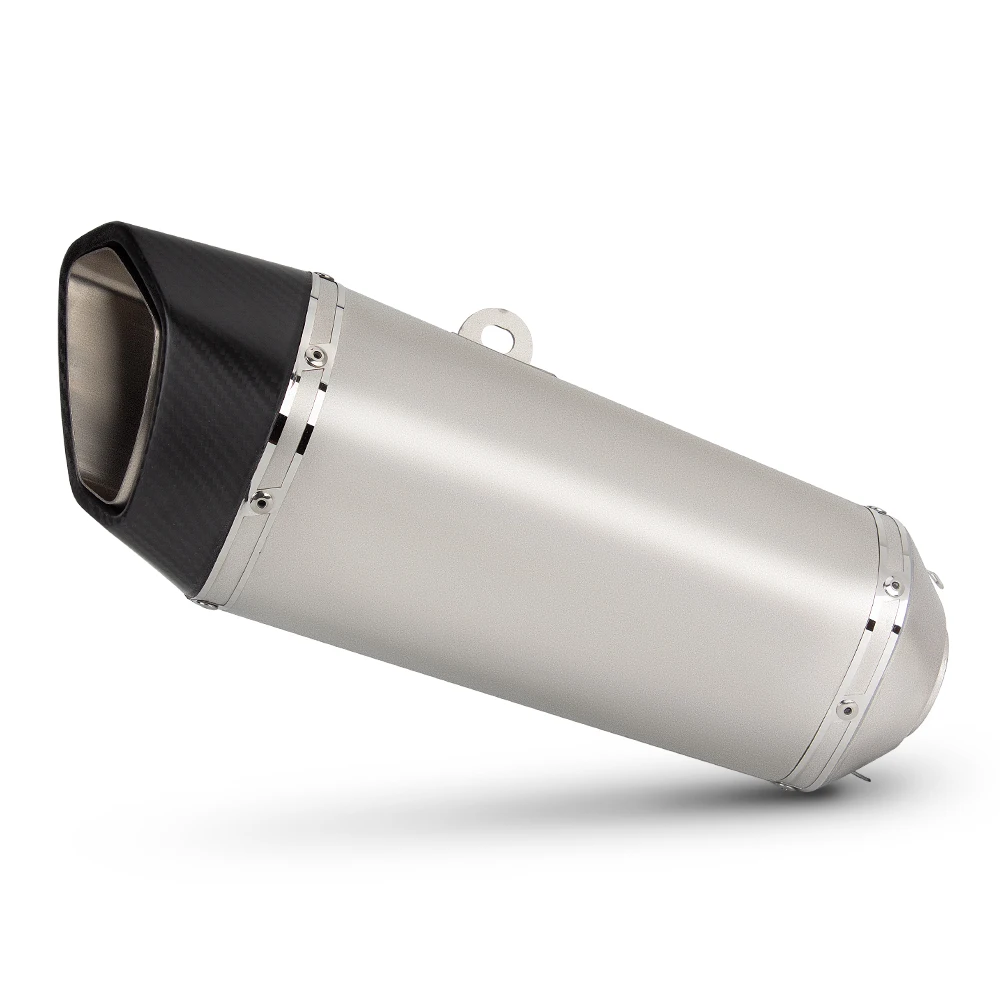 

Motorcycle Exhaust Muffler Universal 51mm 60mm Motorbike Escape Kit Tail Tube with DB Killer For RS457 R7 YZ250F DUKE790 890ADV