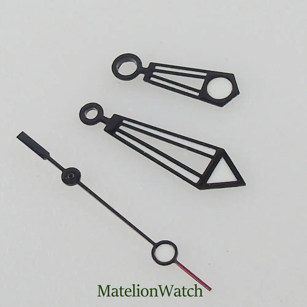 31mm Watch Dial Hands Spare Parts Fit For NH35 NH35A Date Window Luminous White