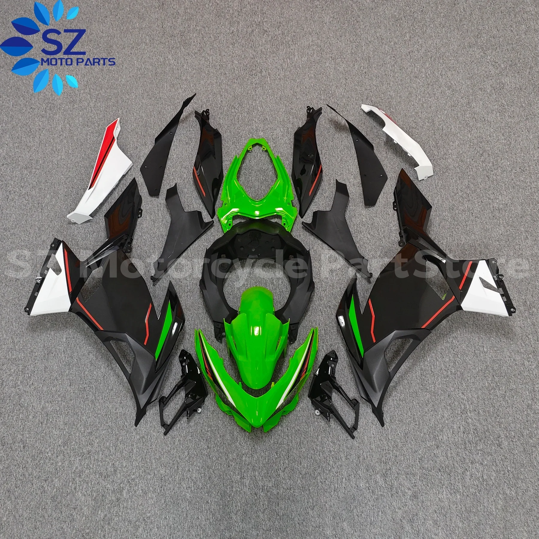 

Motorcycle fairing fit for Ninja 400 18 19 2021 22 23 ZX400 EX400 2018 2019 2020 2021 2022 2023 Fairing Colorful