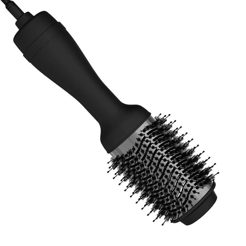 الجملة صالون العلامة الخاصة الدورية الأيونات السالبة Volumizer 1000W مجفف الشعر المواد المطاطية فرشاة الهواء الساخن