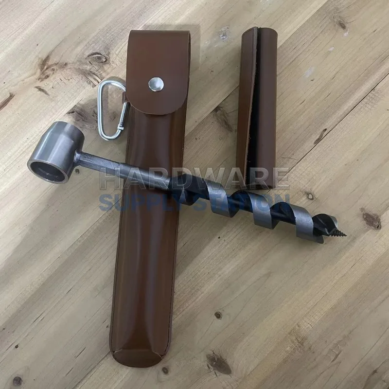 

Extended handmade roller drill bit outdoor handmade drill bit camping tool suitable for woodworking
