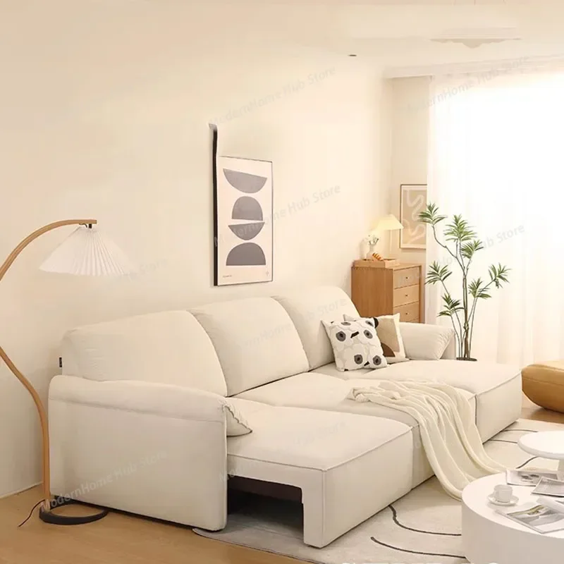 Mid Century European Living Room Sofas Grande Armchair Multifunctional Luxury Sofa Relax Recliner Schlafsofa Furniture Home