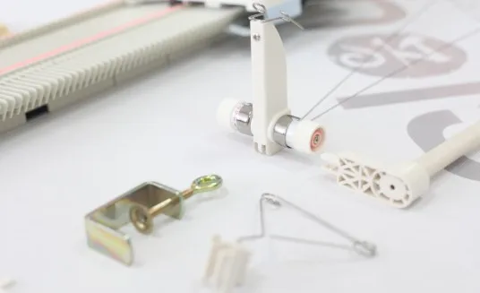 Handmade warp knitted jacquard sweater knitting machine accessories are easy to operate