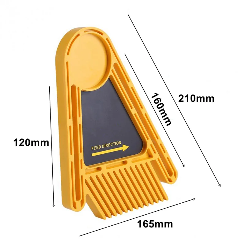 Imagem -02 - Multifuncional Woodworking Máquina de Gravura Feather Loc Board Grupo Double Miter Gauge Slot Faça Você Mesmo Ferramentas Manuais