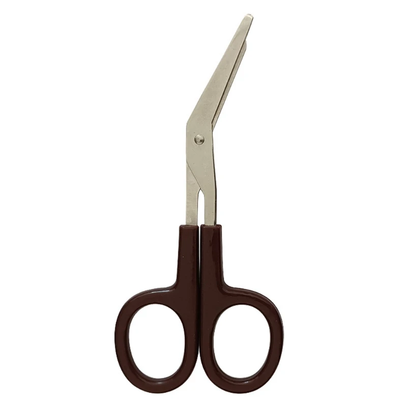 Stainless Steel Bandage Scissors 12cm Nursing Scissors for Medi-cal Home Use