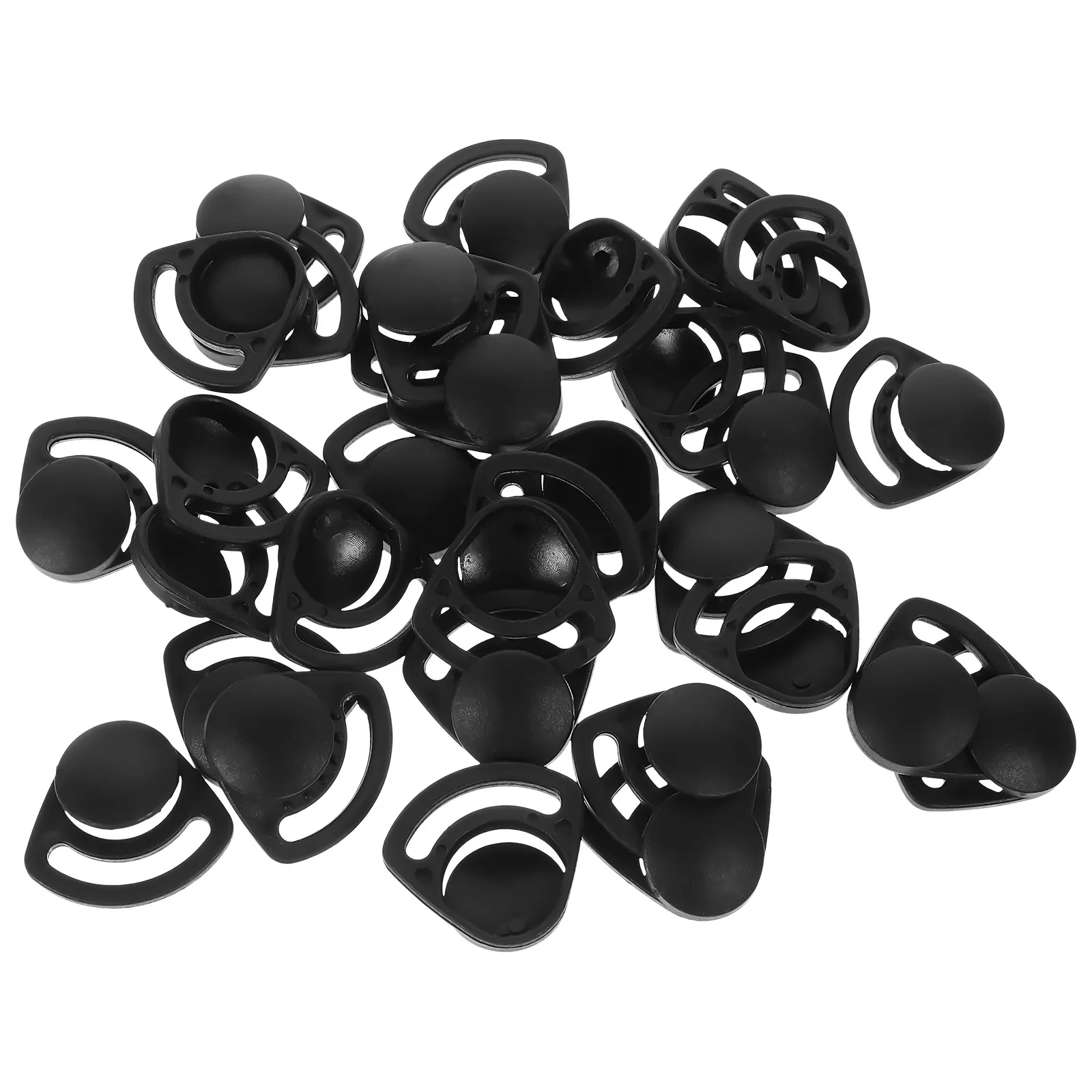 

40Pcs Buckle Replacement Pack Easy Install Chin Strap Buckle for Hard Hat Safety Motorcycle Construction Strap