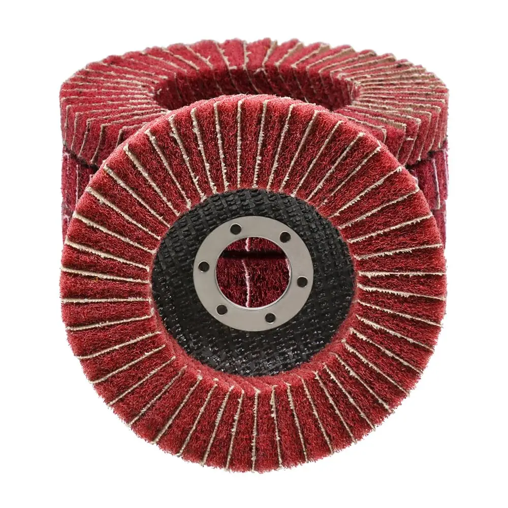 1pc Polishing Buffing Disc Abrasive Angle Grinder Rust Pad Rotary Tool 320 Grit  for Clean & Remove Paint Coating