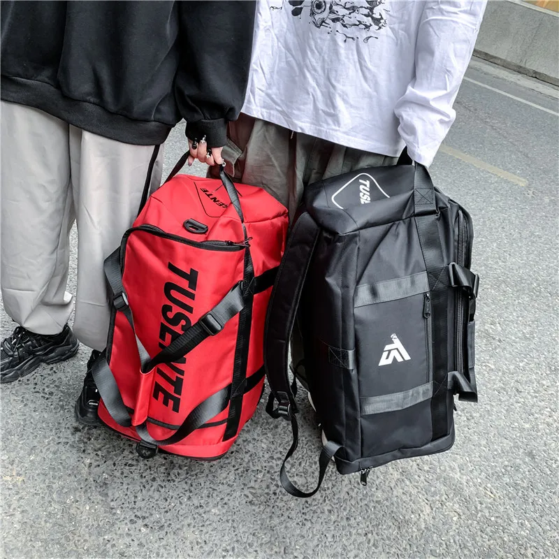 กระเป๋าเดินทางน้ำหนักเบา กระเป๋าเป้สะพายหลังแบบสบาย กระเป๋าเป้เดินป่า กระเป๋าเป้สำหรับการตั้งแคมป์แบบยูนิเซ็กซ์