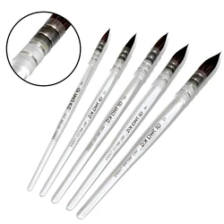 Professional Watercolor Brushes Set Artist Paint Brushes For Painting Round Pointed Mop Brush Set Acrylic Gouache Hand Painting