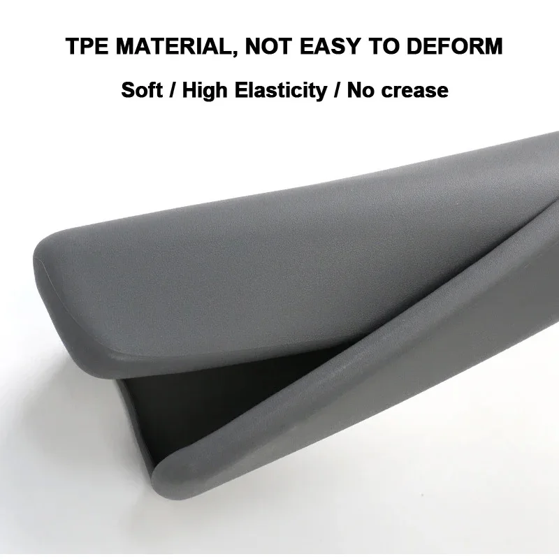 For Tesla Model Y Juniper 2025/Model 3 Highland Console Cover Armrest Box Cushion Cover TPE Center Non-slip Mat Panel Protector