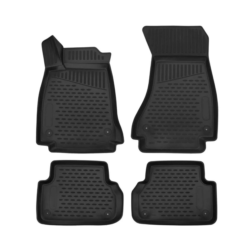 

Floor Mats Liner for Audi A4 Allroad 2017-2023 Black TPE All-Weather 4 Pcs United States