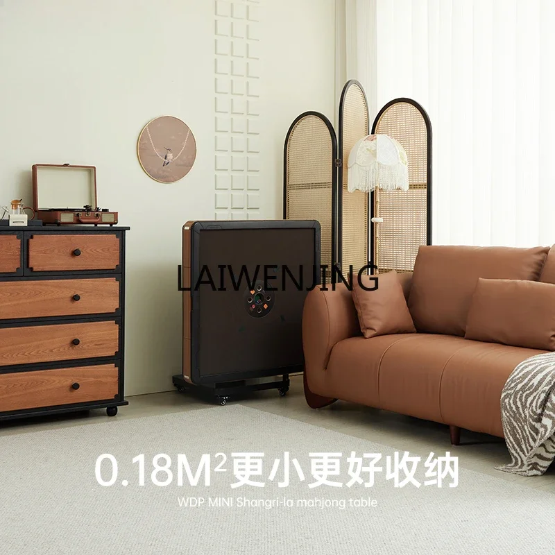 MJY mahjong machine automatic folding mini dining table dual-purpose roller coaster mahjong table