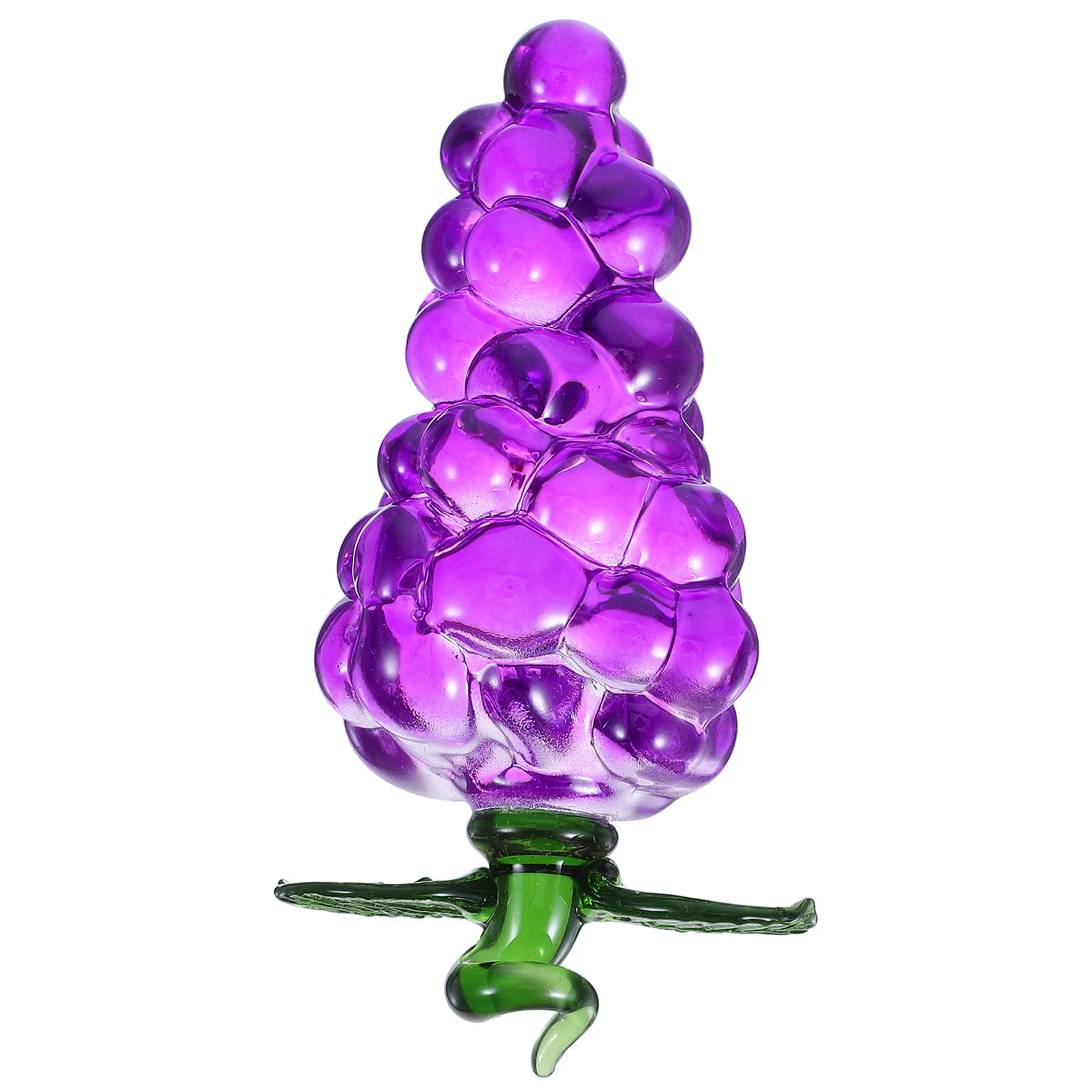 

Fruit Decorative Artificial Fruits for Decoration Lifelike Crystal Grape Figurine
