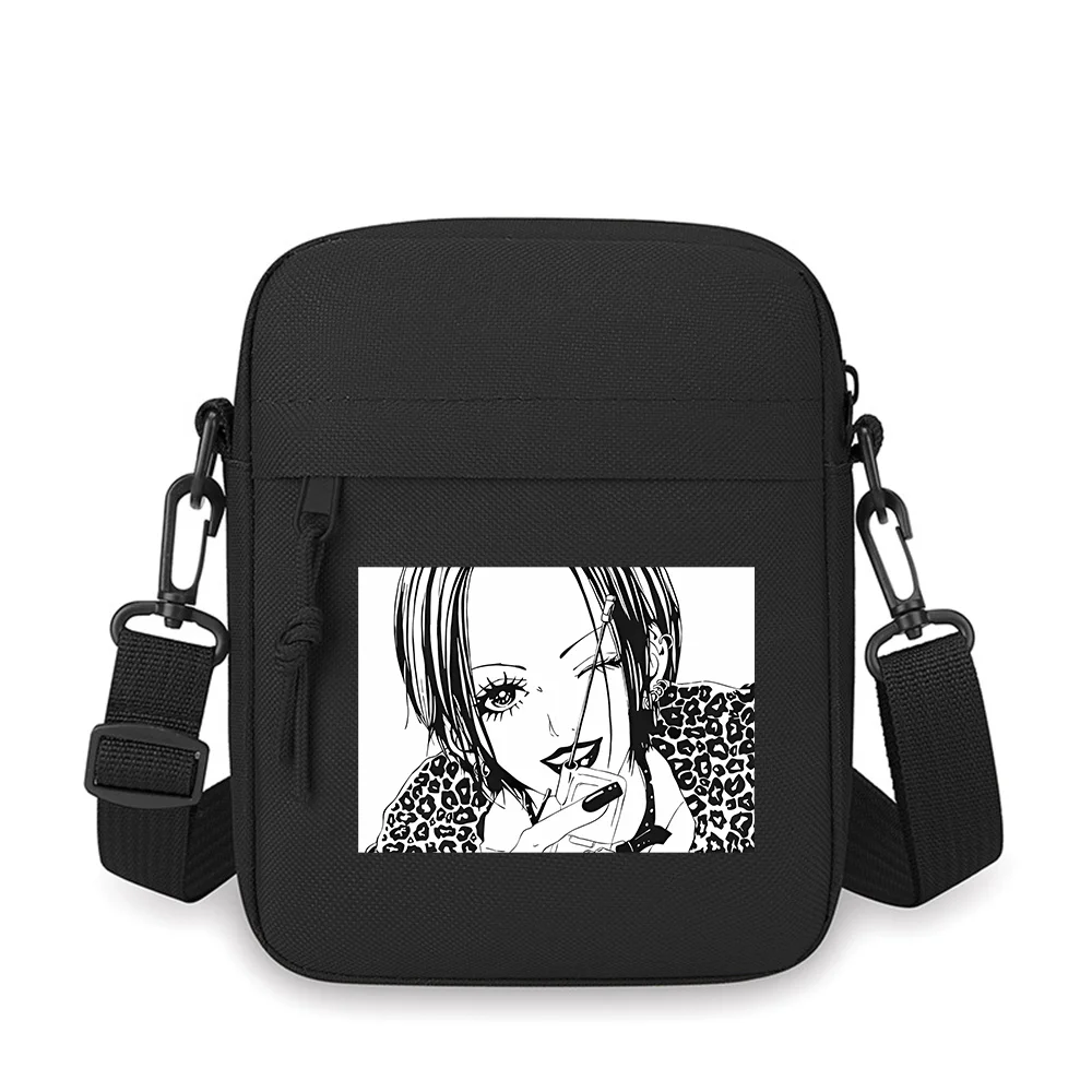 Leopard print design spots pattern Men Crossbody Bag Single Shoulder Women Cartoon Anime Film Printing Design Unisex