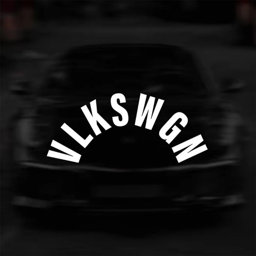 

VLKSWGN заднее стеклоочиститель окна автомобильные наклейки виниловый текстовый стиль декоративные наклейки Стайлинг автомобиля самоклеящиеся внешние аксессуары для автомобиля