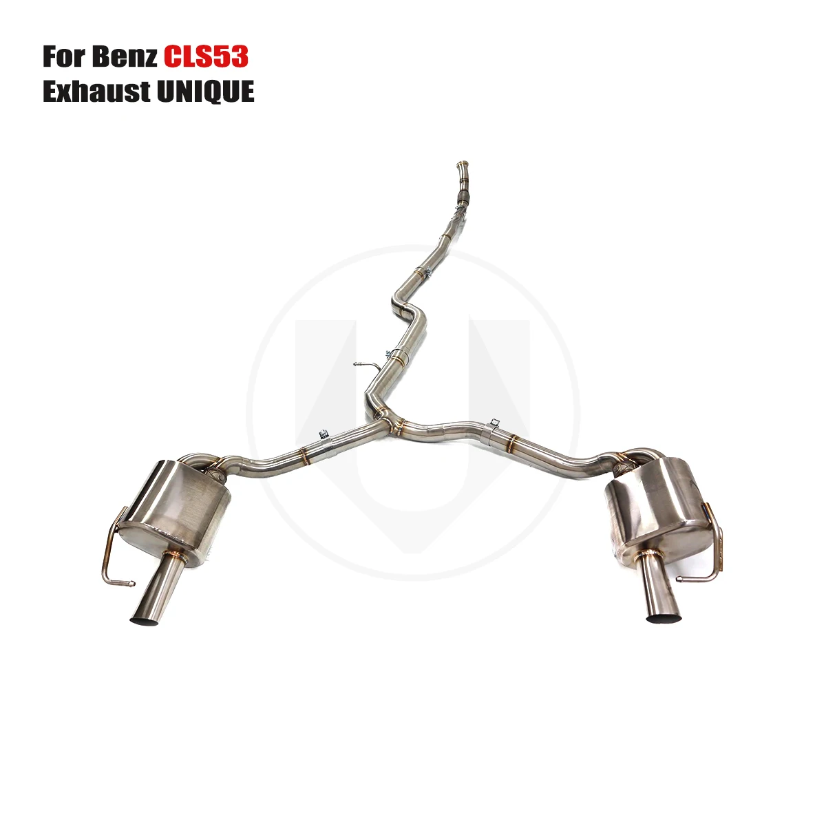 

UNIQUE suitable for 2019+Benz CLS53 3.0T SS304 Valve Exhaust High Performance Exhaust Pipe for Exhaust System