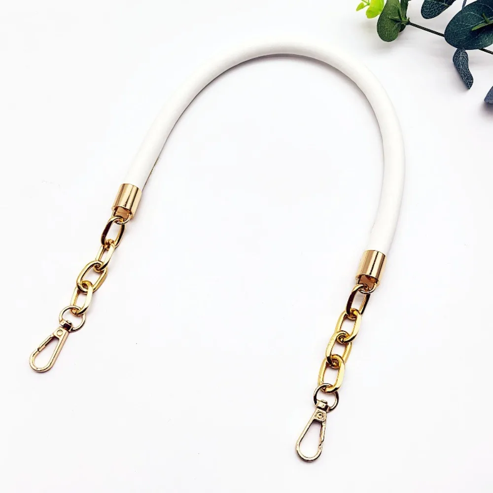 Premium PU Leather Shoulder Bag Strap Short Handles Versatile DIY Replacement Handle Elegant Universal Purse Handle Tote Bag