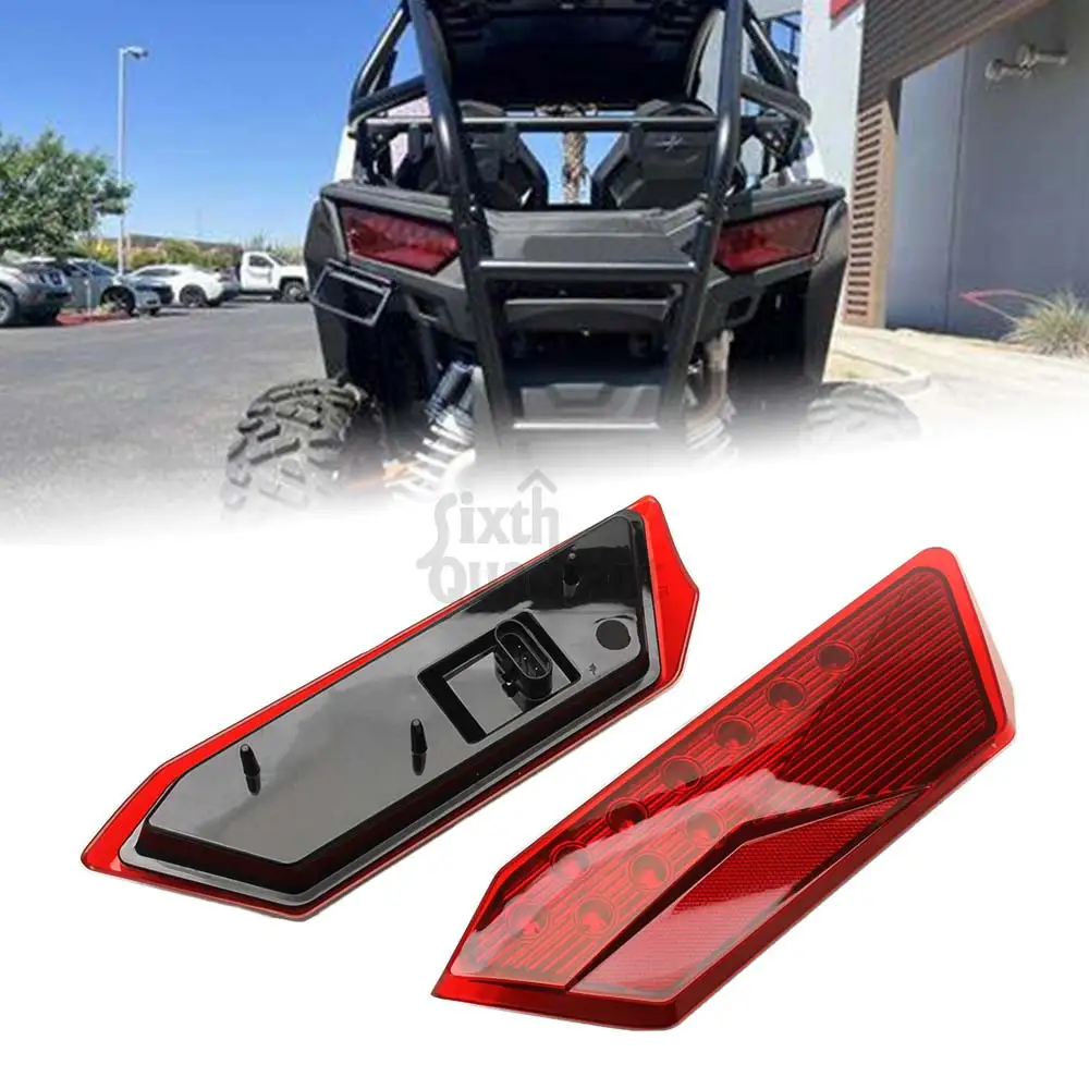 

LED Rear Tail Light Brake & Running Lamps for Polaris RZR S 900 1000 S4 XP4 XP 4 Turbo Trail 2015-2025 Number# 2412341 2412342