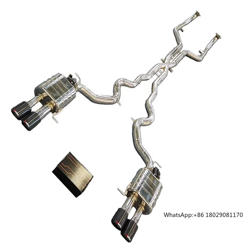 

High Quality Exhaust System Sus304 Exhaust Pipes Vacuum Valve Remote Valve For Bmw M5 F10 4.4t