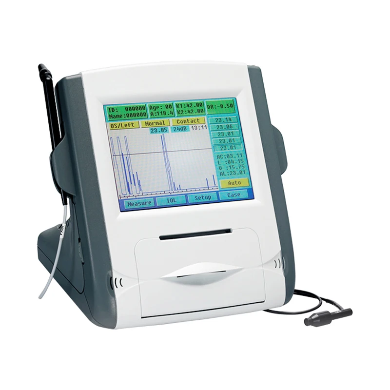 Ophthalmic AP scan ultrasound measure instrument A Biometer Eyeball Axis Length Scanner Portable with Pachymeter Scan