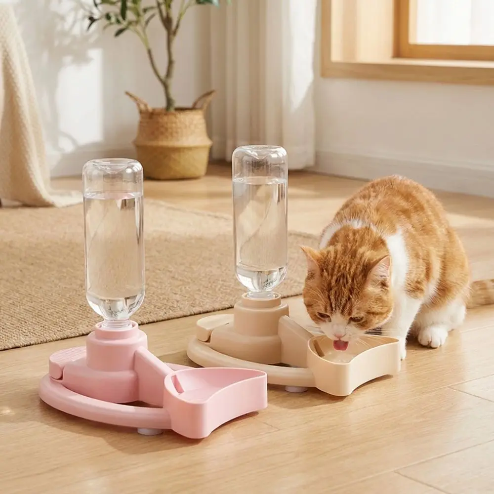 Large Capacity Cat Automatic Water Dispenser Stable Base Leak Proof Pet Water Bowl Anti-Slip Splash-proof Cat Drinking Machine