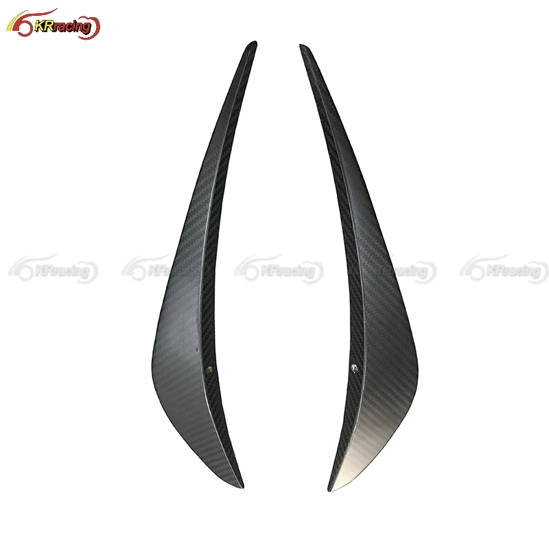 

suitable for R Style Dry Carbon Fiber Front Bumper Canards Mclaren 720S Body Kit 2015-2018