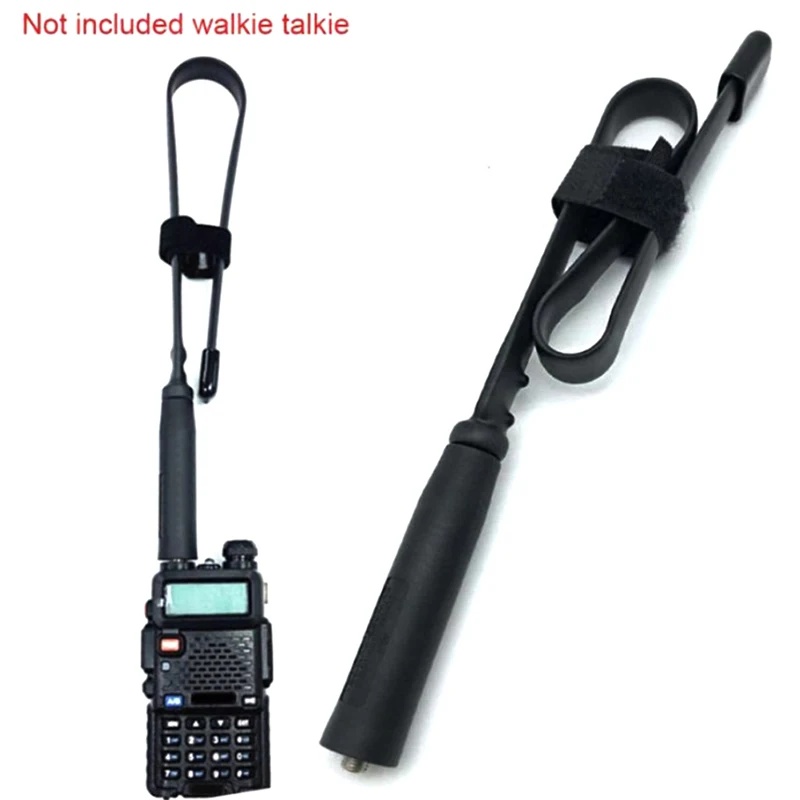 

47CM Tactical SMA-F VHF UHF Foldable Antenna For CS Fighting Hunting Walkie Talkie Baofeng UV-5R UV-82 BF-888S