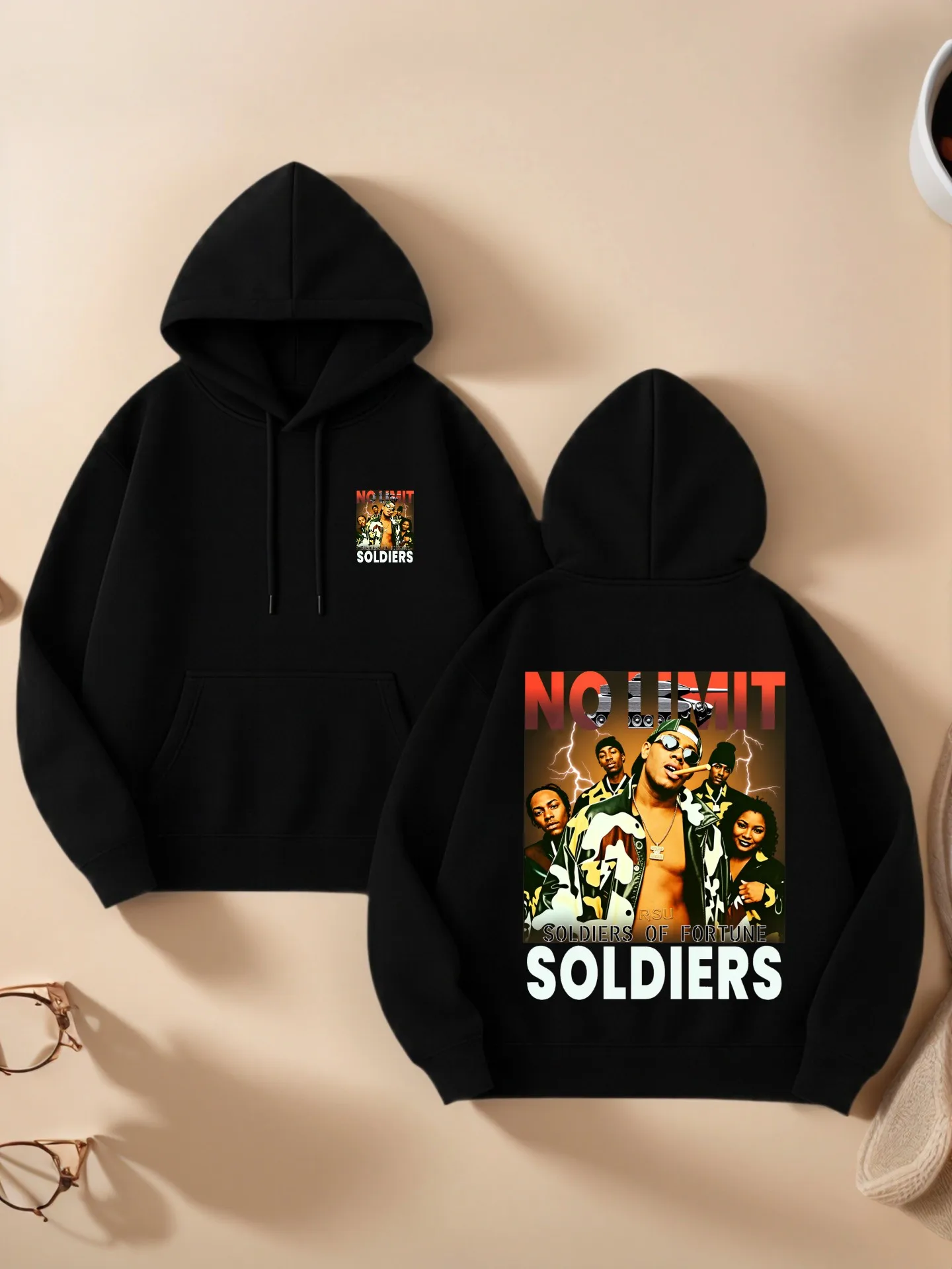 

Толстовка с графическим рисунком, винтажный графический принт, уличный стиль, смесь хлопка, повседневная повседневная одежда, для мужчин, подростков и студентов колледжа