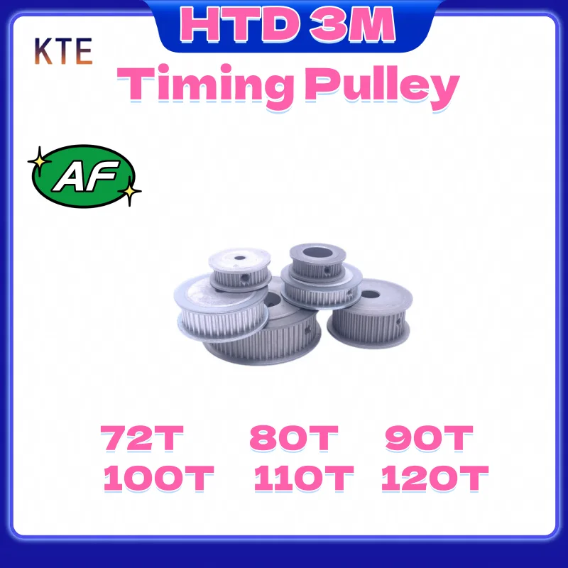 

72T 80T 90T 100T 110T 120T HTD 3M Шкив ГРМ 72 Зубьев 80 Зубьев 90 Зубьев 100 Зубьев 110 Зубьев 120 Зубьев HTD 3M Синхронное колесо