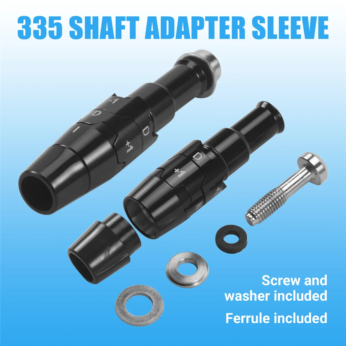Y19AA New .335 Shaft Adapter Sleeve for Callaway Big Bertha Alpha 815 XR XR Pro