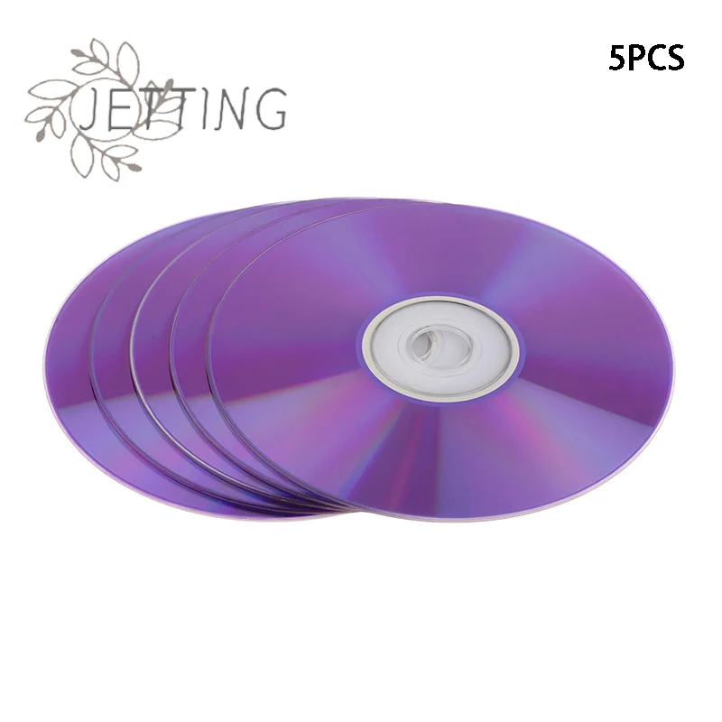 Hot 5Pcs Plastic Blue 12cm Wholesale 5 Discs Grade A X8 8.5 GB Blank Fruit Printed DVD+R DL Disc D9 Burning Disc