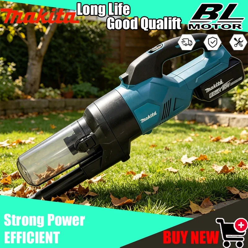 

Makita Tool Cordless Handheld Vacuum Cleaner for Home and Car Ideal for Hardwood and Carpet Floors For 18V Electric Tools