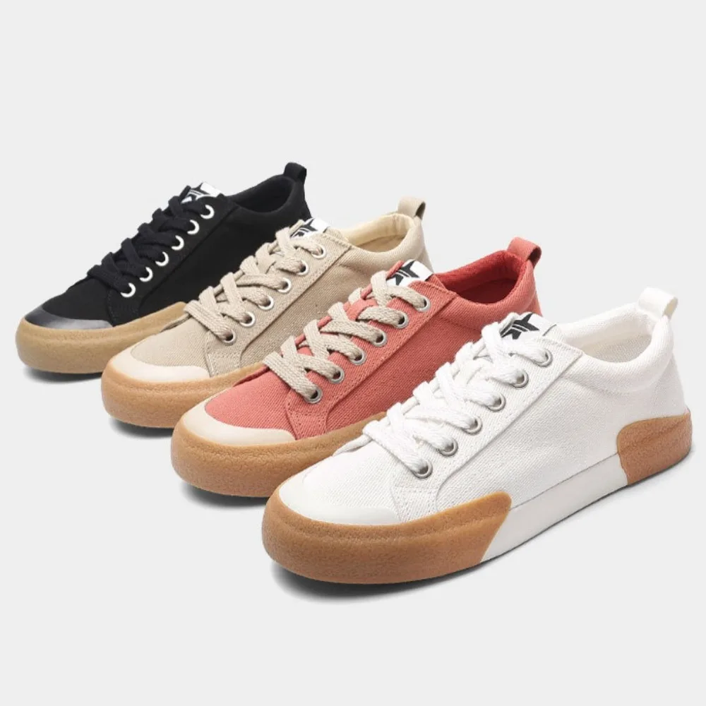 جديد أحذية رجالي الاتجاه أحذية قماشية رجالية عادية شقة الدانتيل يصل أحذية الرجال أحذية رياضية كاجوال المدربين للرجل #5