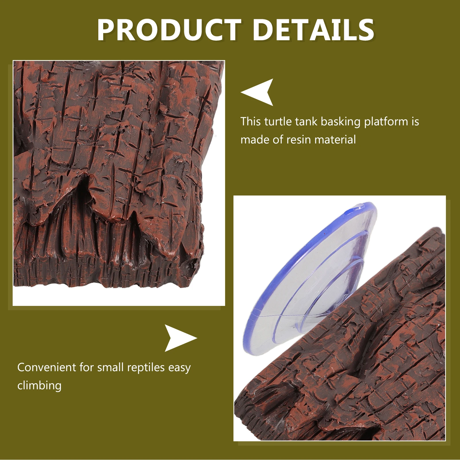 

Turtle Basking Platform For Aquatic Turtles Resin Turtle Tank Landscaping Decor Stable Lightweight Reptile Rest Stand Floating