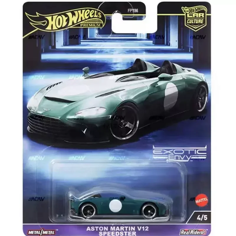 Original Hot Wheels Auto Kultur Premium Modelle exotischen Neid BMW M1 Procar Auto Spielzeug für Jungen Aston Martin Reventon Roadster