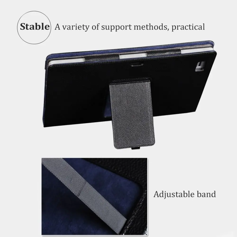 New for HP Elite X2 1012 G1/G2/G3 Tablet Cases PU Leather Lychee Pattern Stand Holder Anti-fall 12inch Tablet Cover