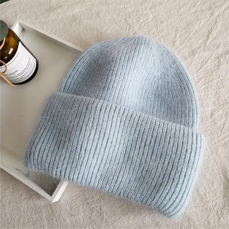Kalte Mützen für Männer und Frauen, Wintermützen, winddichte Pullover-Strickmützen für Damen, vielseitige und warme Wollmützen – Detail 7