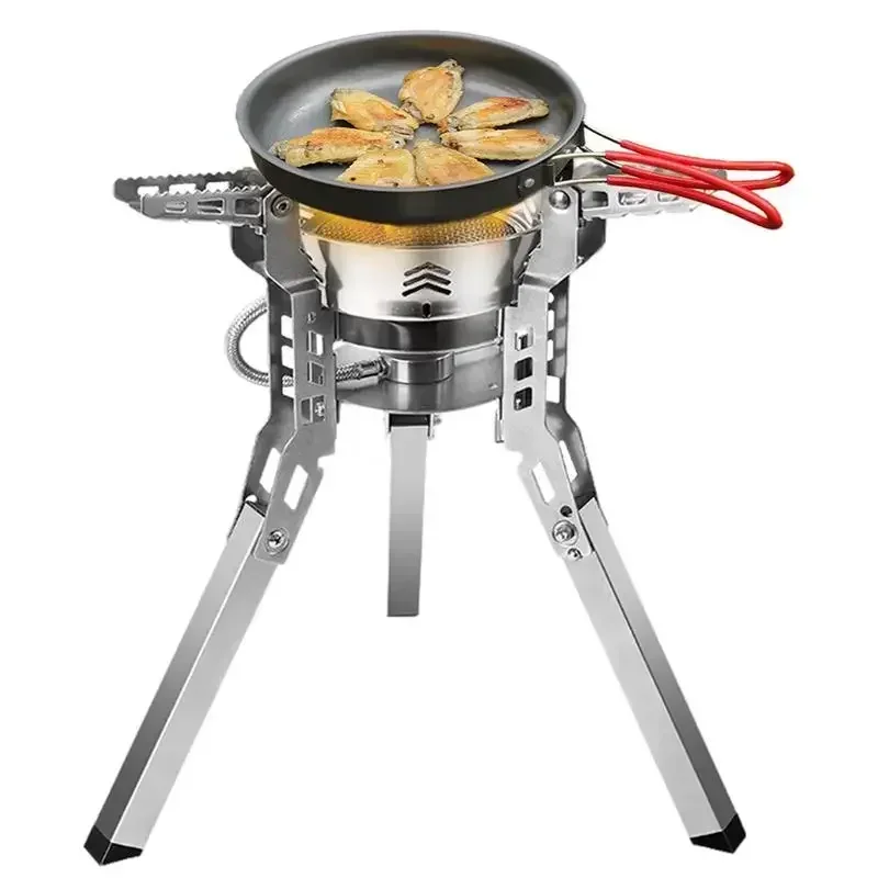 

BuLin 100-B16 3800W Strong Power Outdoor Split Gas Stove Foldable Camping Picnic Stove Portable Gear Burner Stove