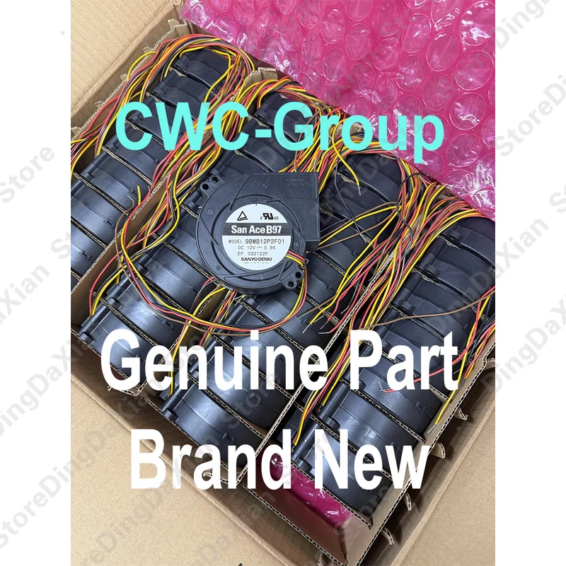 

d 12V 9.7CM 4-Wire Blower Fan | For Sanyo Denki 9BMB12P2F01 San Ace B97 1PCS