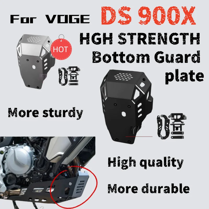 Per VOGE DS900X piastra di protezione inferiore del motociclo piastra di protezione ad alta resistenza parti modificate piastra di protezione inferiore spessa 4 mm