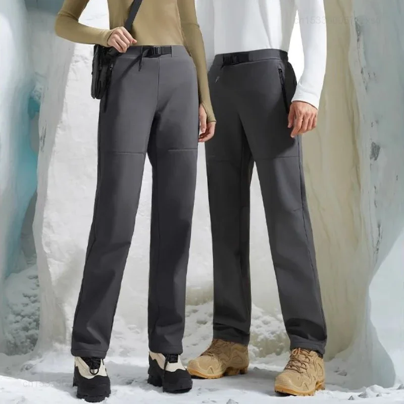 Youpin SUPIELD Winter Air Gel Soft Shell Pant Outdoor Warm Windproof Wear-resistant Casual Fashion Loose Straight Trouser