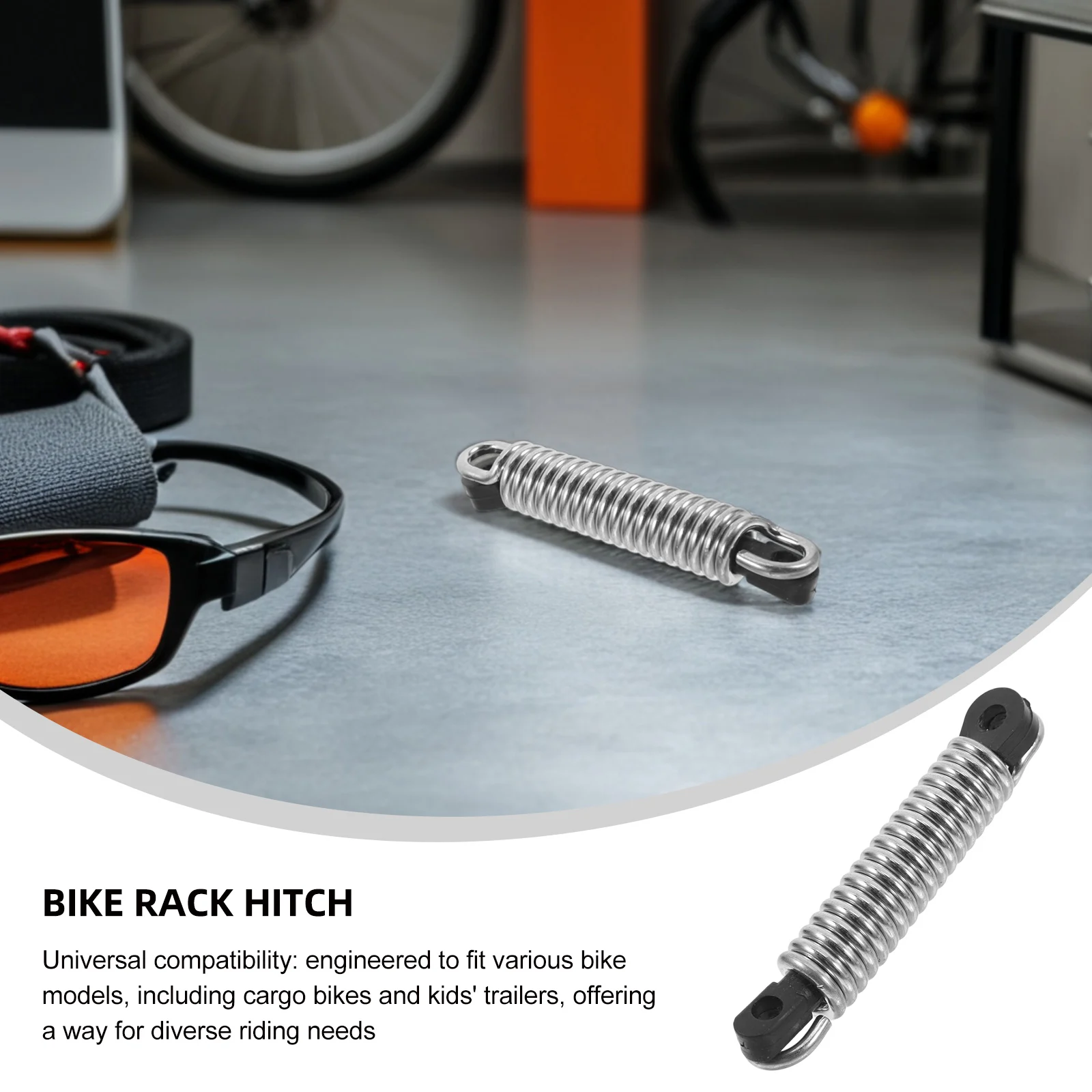 

2pcs Bicycle Hitch Connector Alloy Coupler Attachment For Kids Cargo Trailers Universal Fit Heavy Duty Towing System For E Bikes