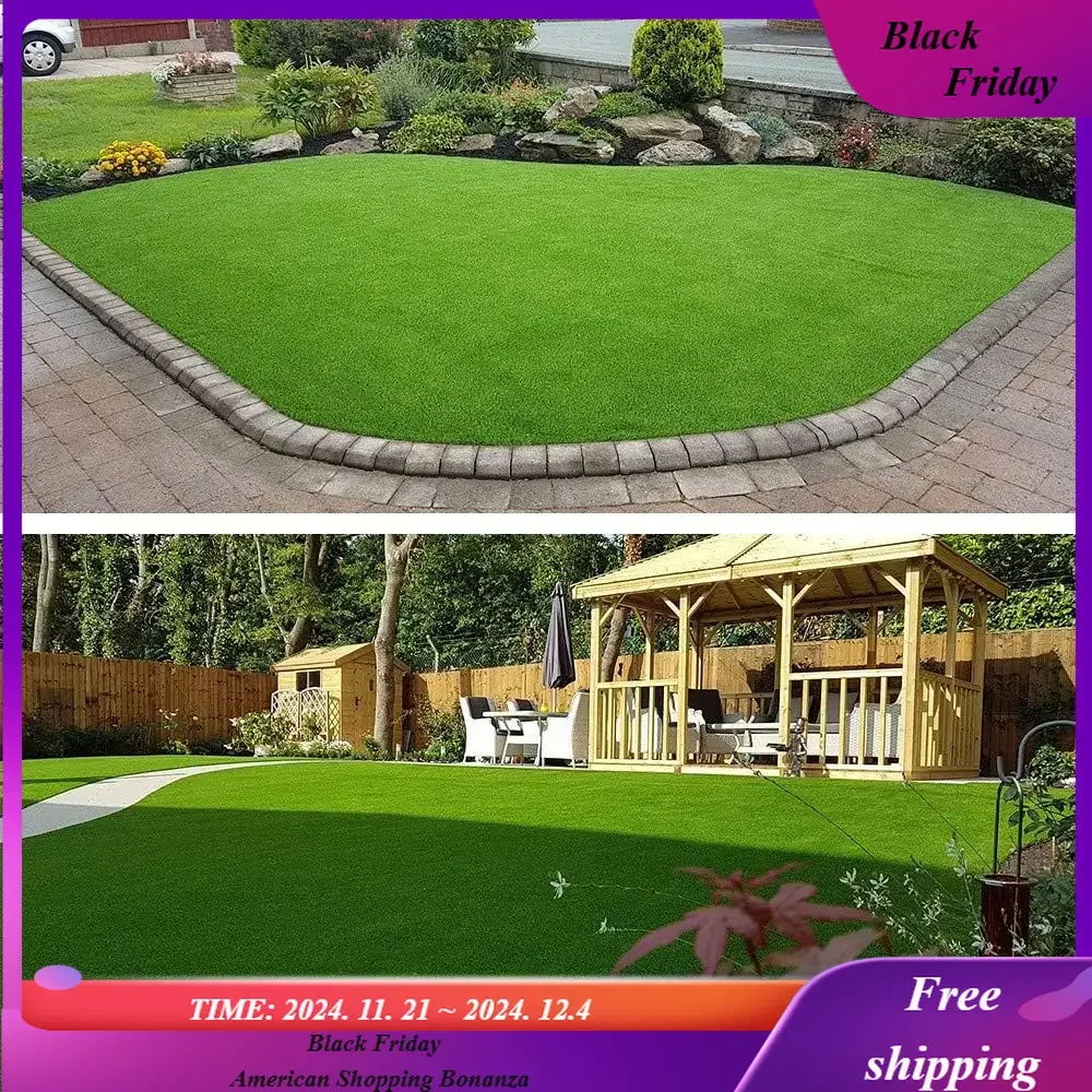 

Artificial Grass Turf Lawn Indoor Outdoor Garden Lawn Landscape Synthetic Grass Mat Fake Grass Rug