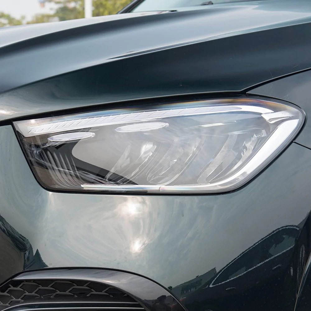 

Headlamp Cover Transparent Lampshade For Mercedes-Benz GLE W167 GLE350 GLE450 2024 2025 2026 Headlight Shell Lens Plexiglass