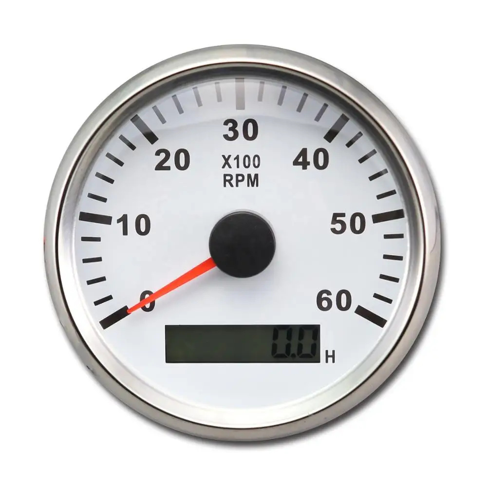 85Mm tachometer 6000 rpm Marine instrument