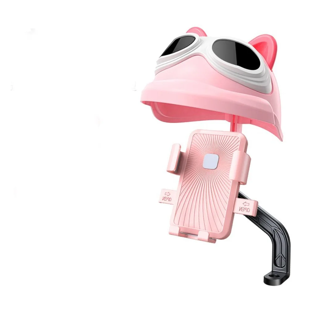

With Sun Visor Motorcycle Mobile Phone Holder Cradle Clip Waterproof Navigation Phone Holder Shock Resistant Anti Vibration