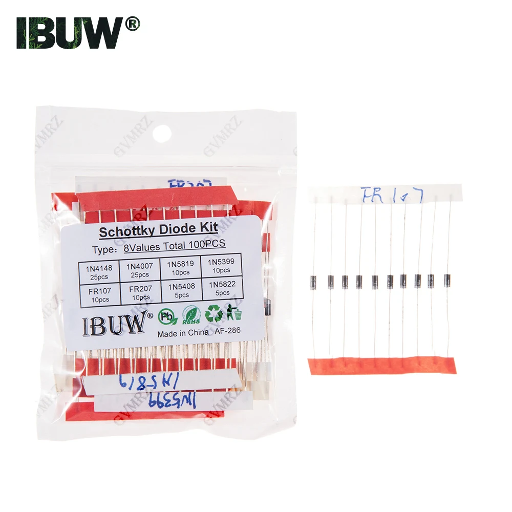 100PCS 8Values Scho…