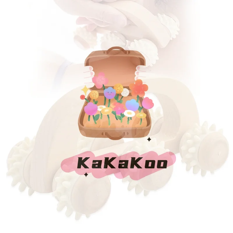 

Деревянный массажный роликовый инструмент, ручной деревянный массажер, деревянный массажный ролик для спины для шеи, ног, спины, глубокого массажа мышц тканей