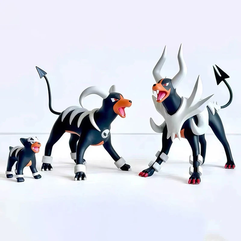 Figuras de Houndoom de Pokémon: Colección de Estatuas de PVC para Coleccionistas y Regalos de Navidad